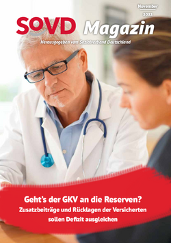 Titelbild SoVD-Magazon November 2022