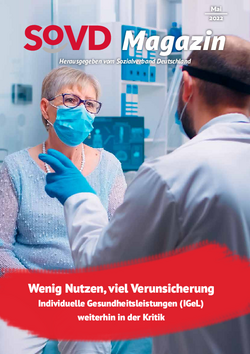 Titelbild SoVD-Magazin Mai 2022