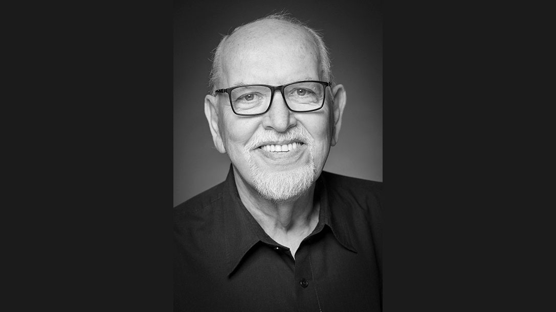 Schwarz-Weiß-Porträt von Hartmut Marx